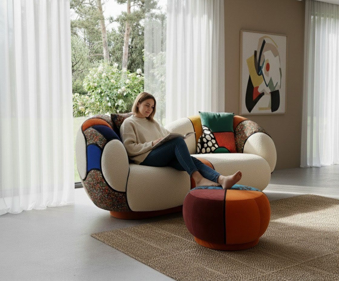 Mosaic Designer Sofa
